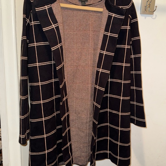 Ann Taylor Black and Brown Textured Knit - Picture 2 of 5